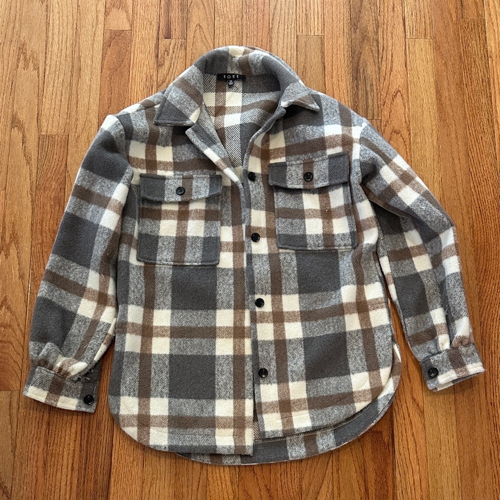 Wool Blend Shacket